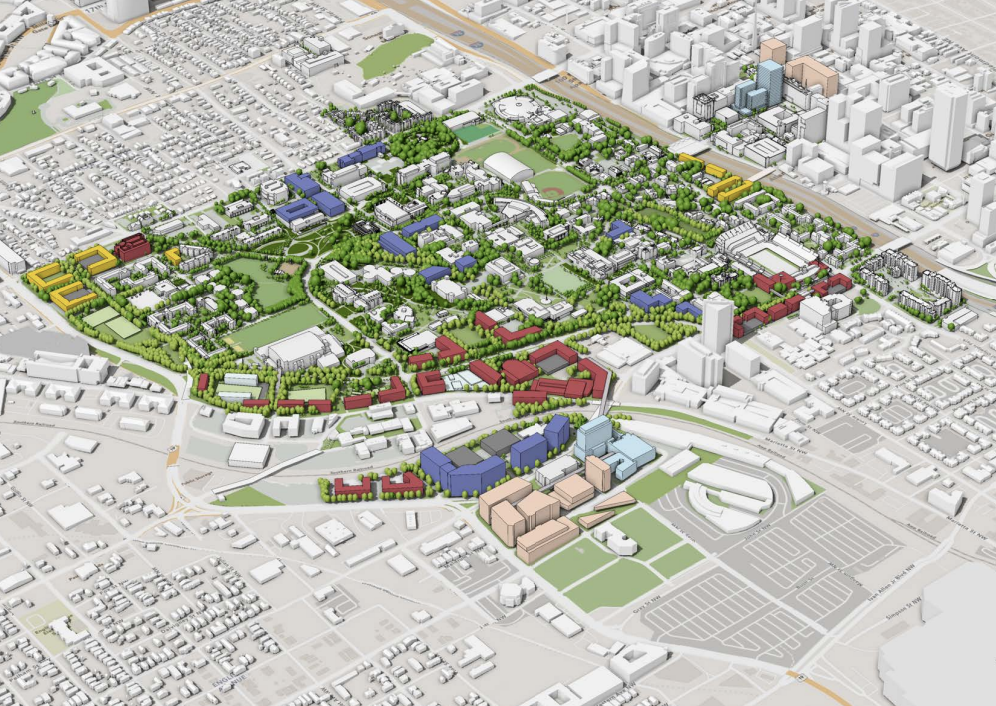 Comprehensive Campus Plan Map