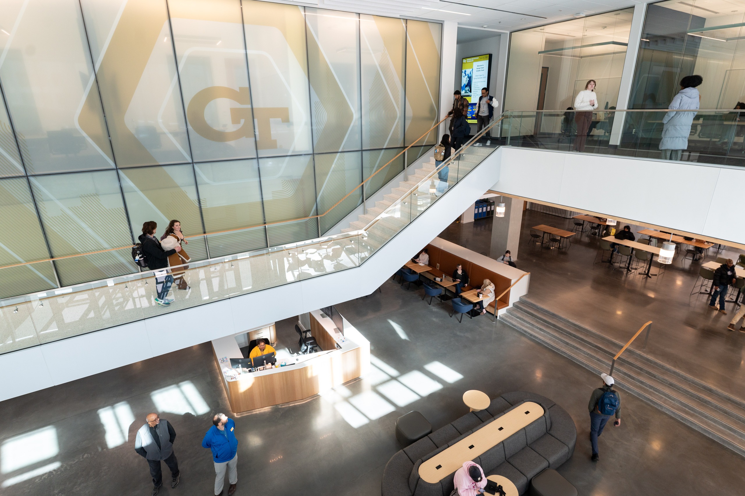 Internal layout of Sheller tower