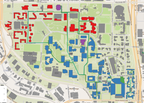 Jan 20 Chilled Water Outage Map