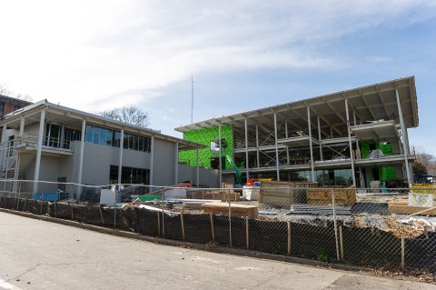 West Campus Dining Construction - January 2017