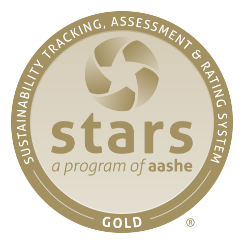 STARS Gold Rating for Sustainability 