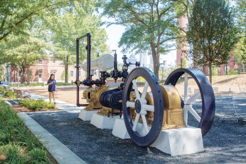 Corliss Pump Area