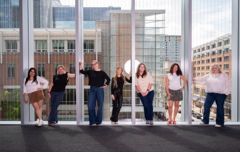 Image of seven Georgia Tech interior designers